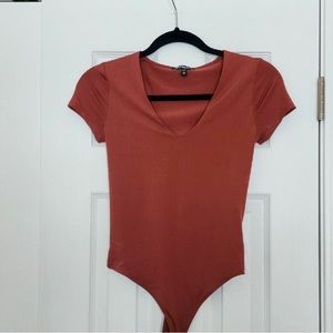 Deep Vneck bodysuit